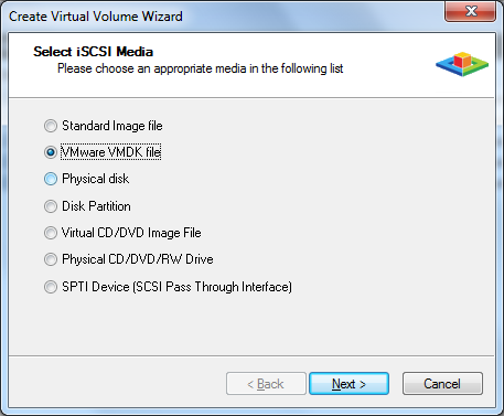 create vmdk from folder